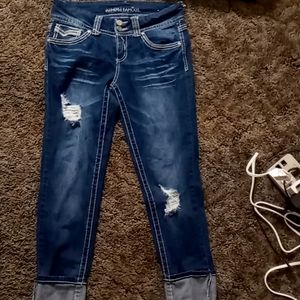 Almost famous size 7 color blue